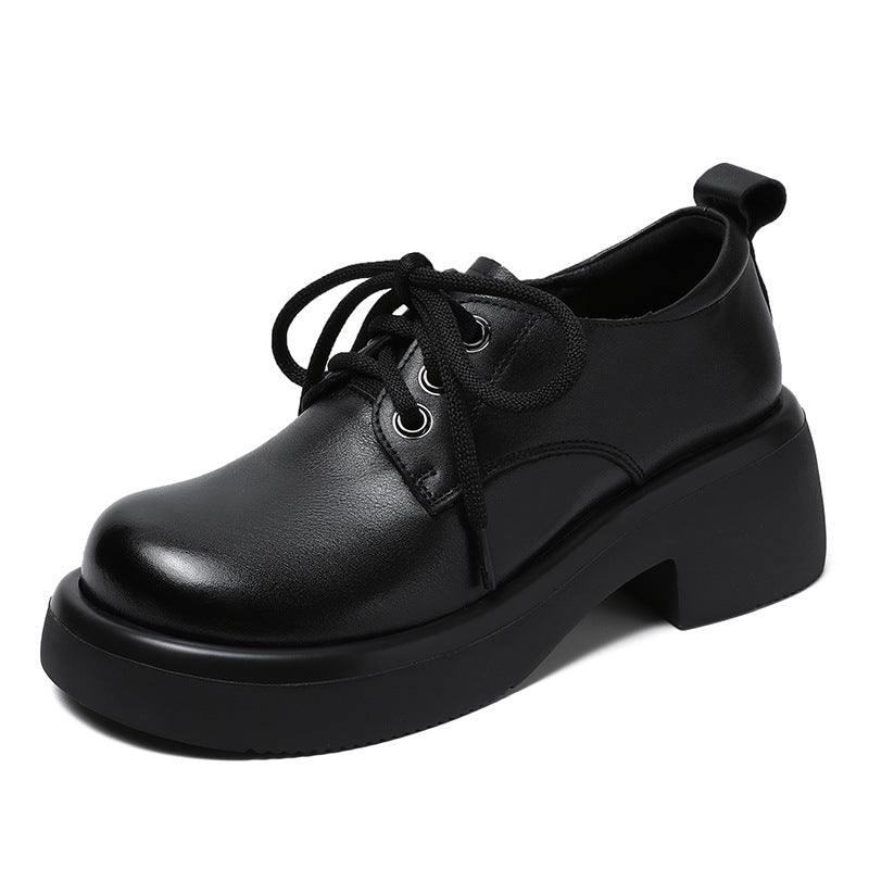 Kvinder Chic Snøring Blokhæle Oxfords Stilla