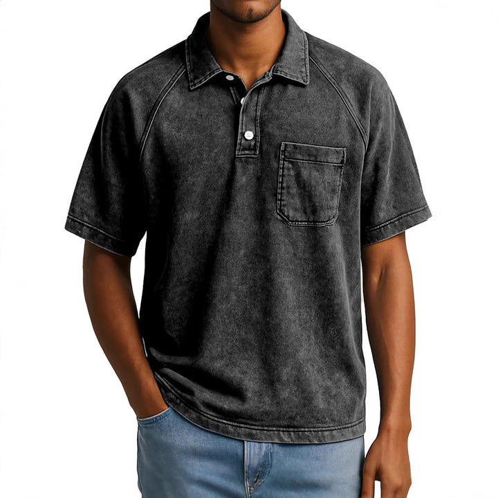 Herrer Fritid Vintage Polo Shirt Stilla