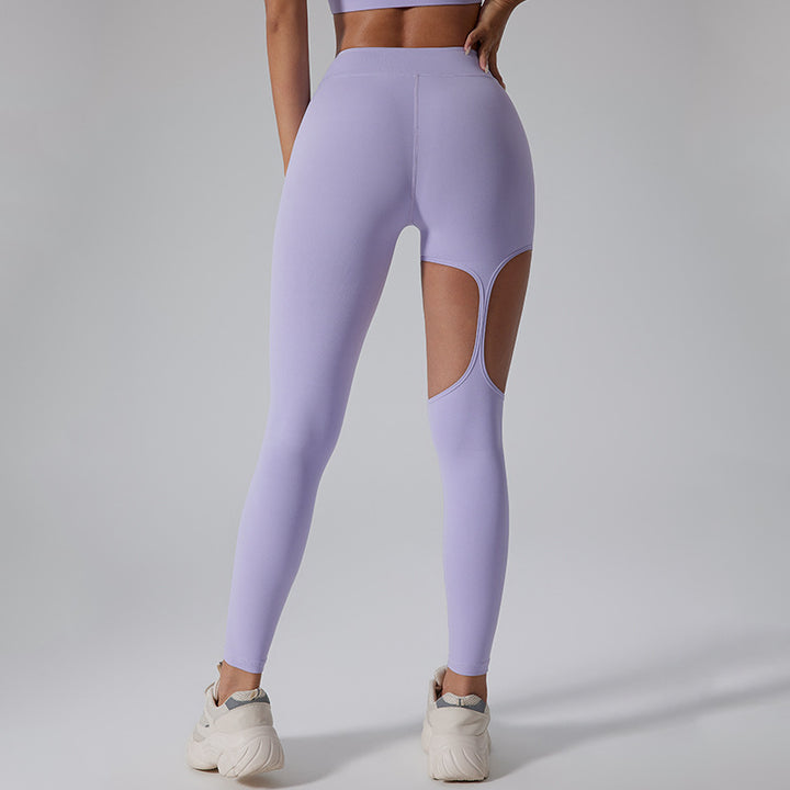 Dame Sportliche Leggings med innovativt Cut-Out-design og elegante accenter Stilla