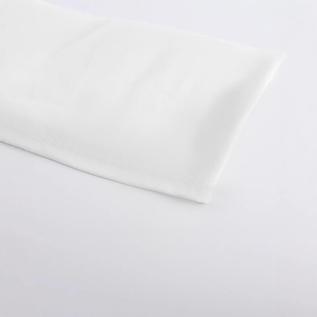 Dame Crop-top med kreativ statementtryk Skovae