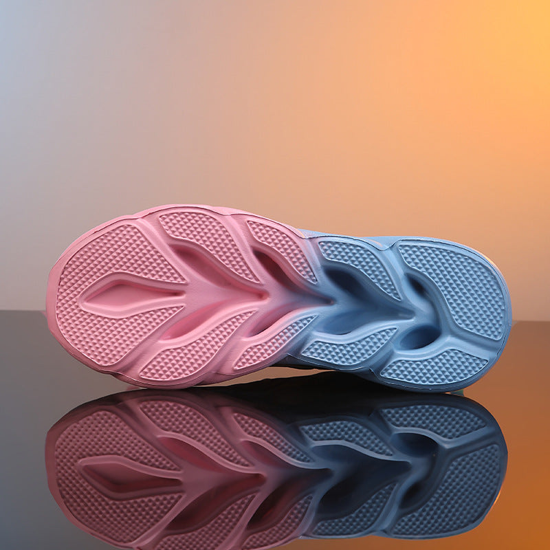 Herrer Stilfulde Performance Sneakers med Flamme Design Stilla