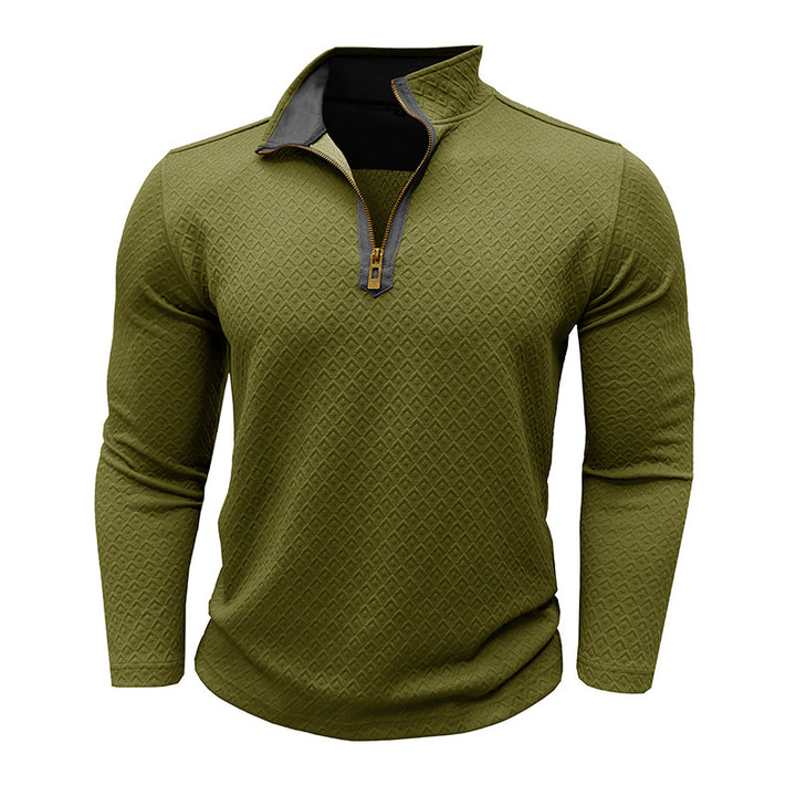 Herrer Pullover med lynlås Stilla