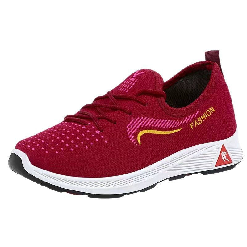 Femme Fashion-Forward Letvægt Sport Sneakers med Åndbart Mesh-Ovenmateriale Stilla