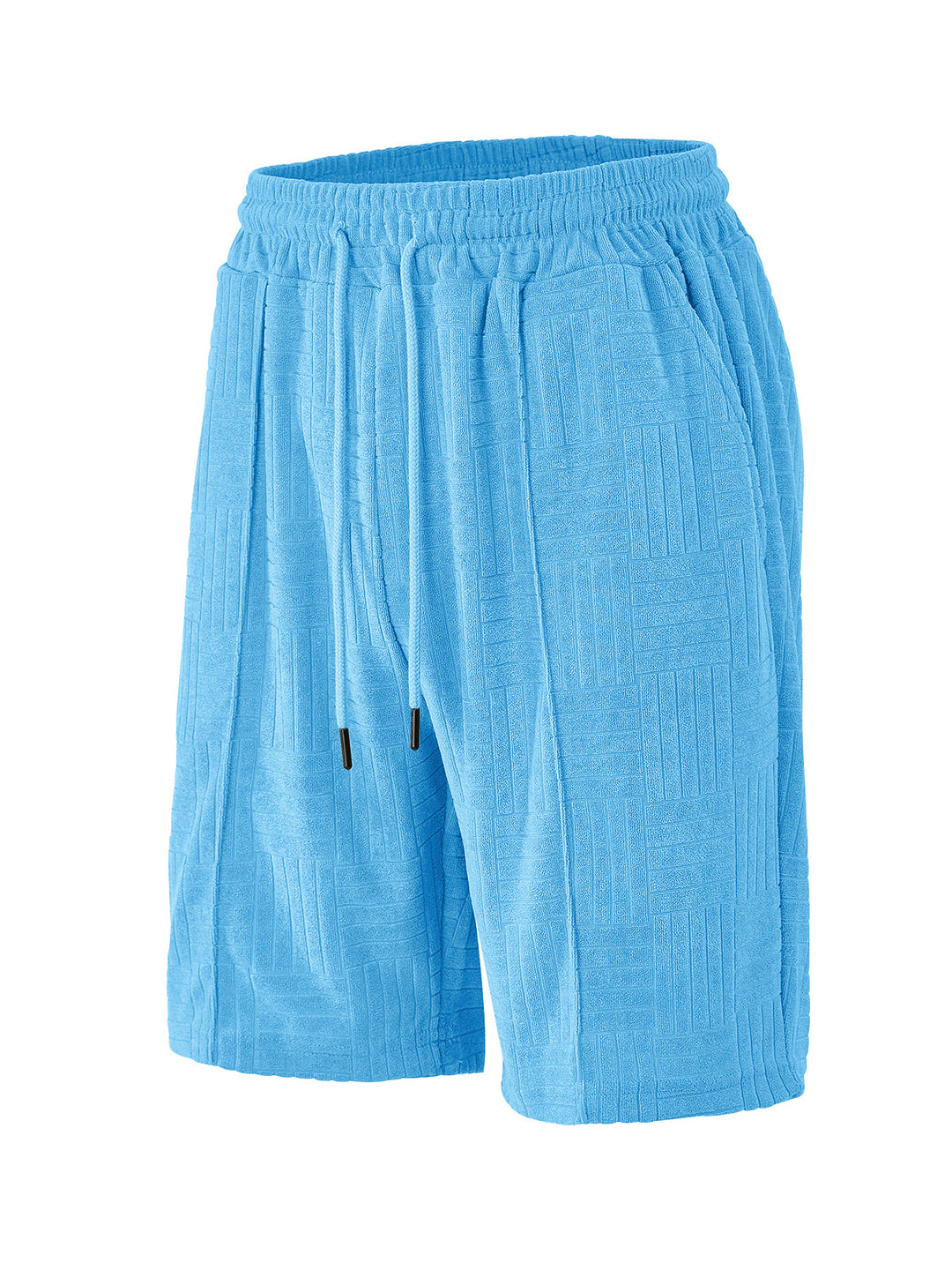 Herrer Sportlige Shorts med struktureret design og elastisk talje Stilla