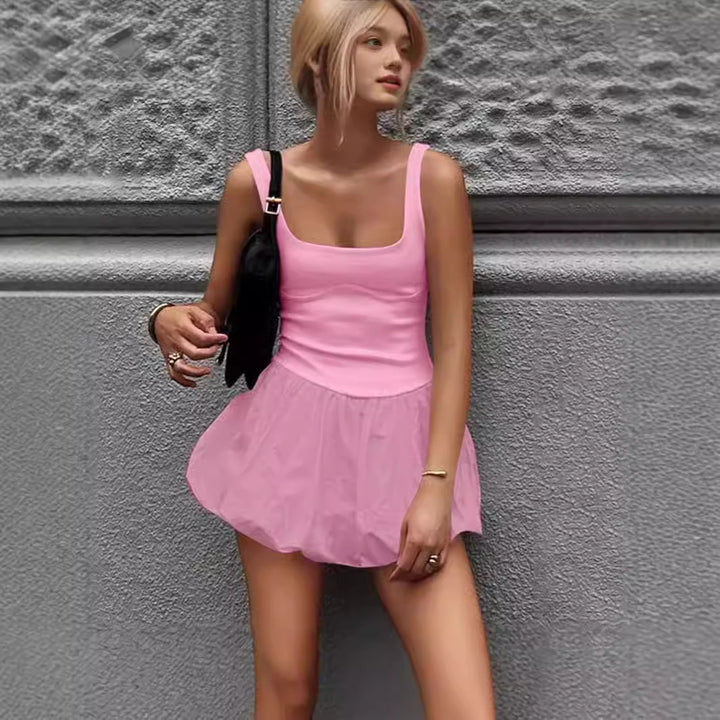 Femme Fit og Flare Mini Kjole Stilla