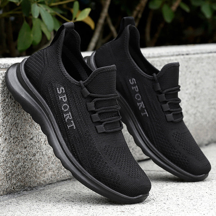 Femme Let Slip-On Sport Sneakers med fleksibelt Strikovermateriale Stilla