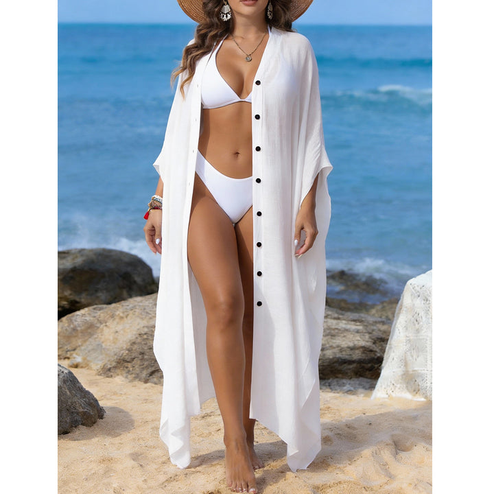 Dame Strandovergang med knapliste og vid udsnit Skovae