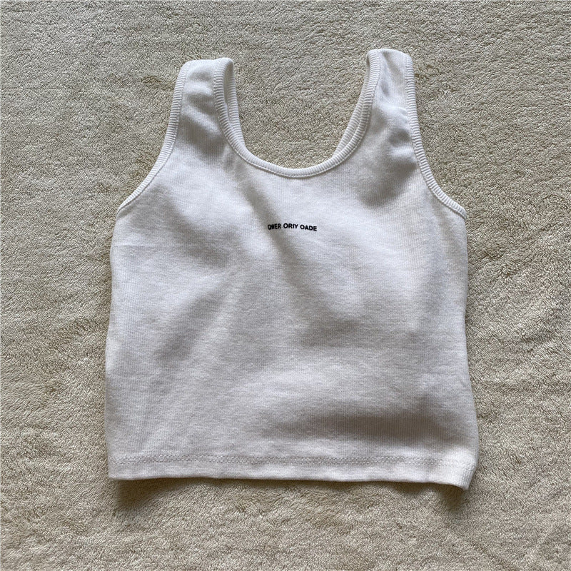 Femme Casual Ribbet Tanktop Stilla