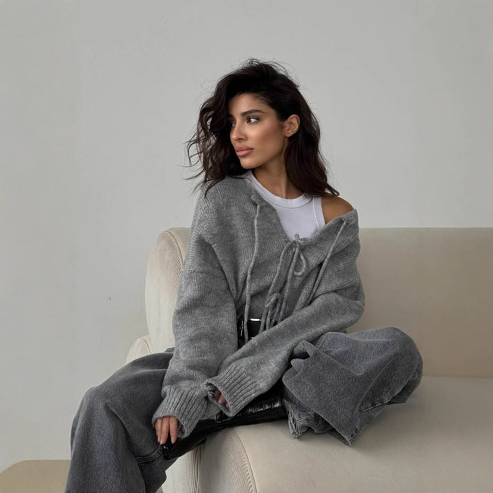Kvinder stilfuld strikket sweater Stilla