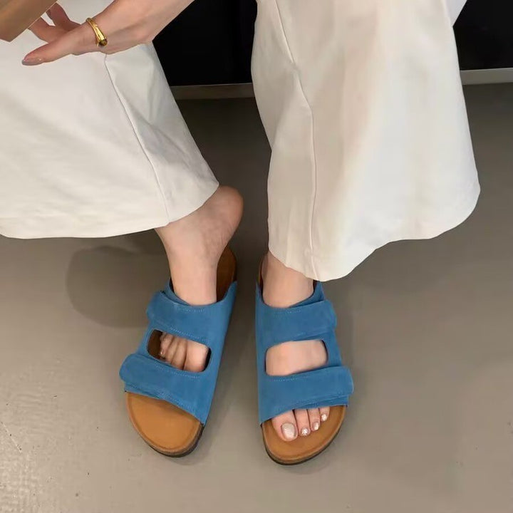 Damer Bequeme Slide Sandaler Stilla