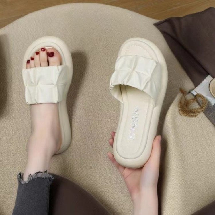Damer Slipper med polstret remdesign og skridsikker sål Stilla