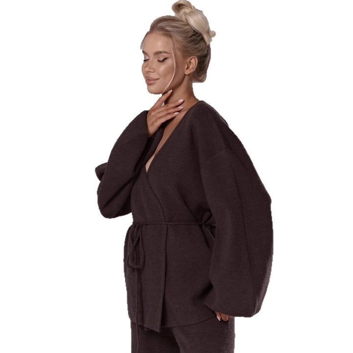 Kvinders lounge sæt med afslappet kimono top og behagelige bukser Stilla