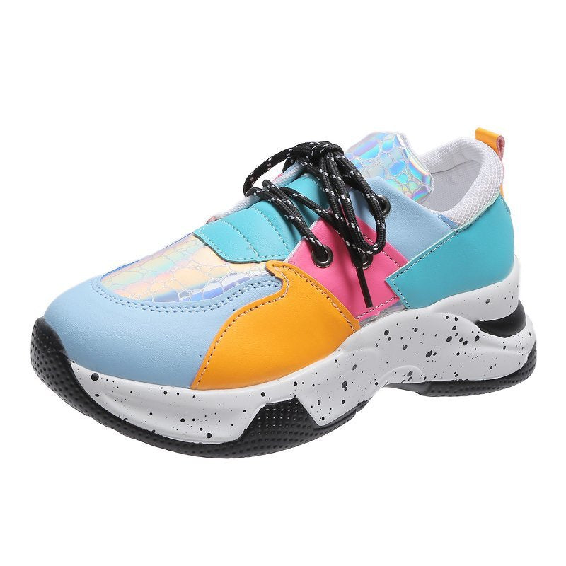 Dame Komfortable og stilfulde sneakers i dyremønster-design Stilla