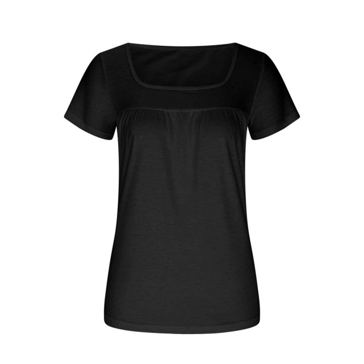 Dame Behagelig T-shirt med firkantet udskæring Stilla