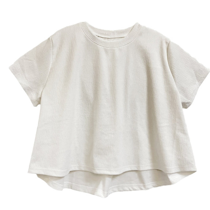 Femme Tekstureret Relaxed Fit T-shirt Stilla