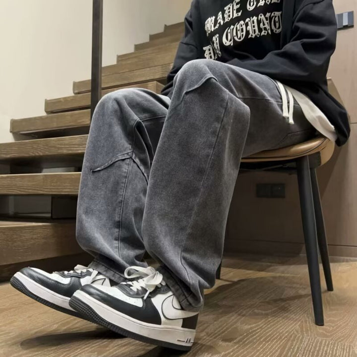 Herrer afslappede fritidshorts i urban stil med funktionelle detaljer og elastisk bånd Stilla