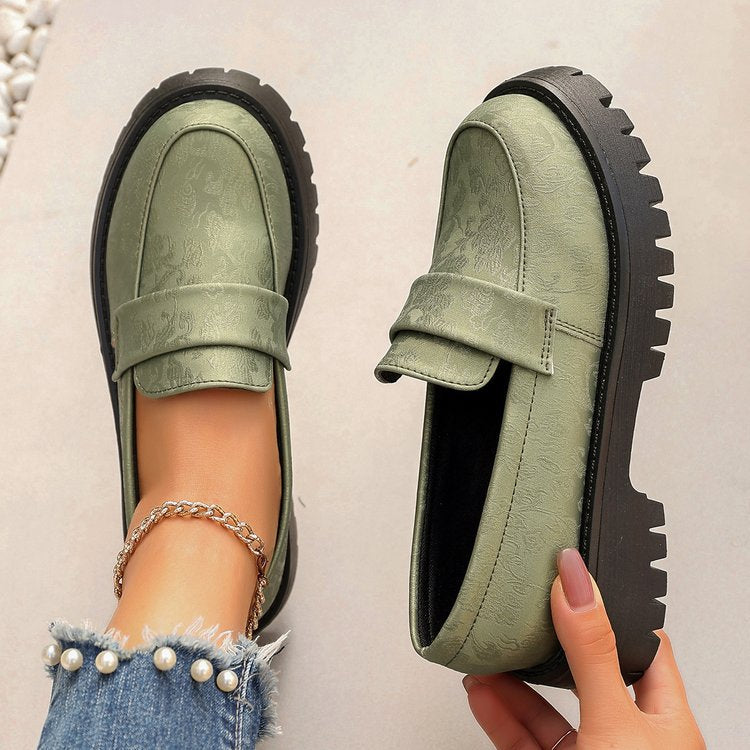 Dame loafers med robust profil og elegant design Stilla
