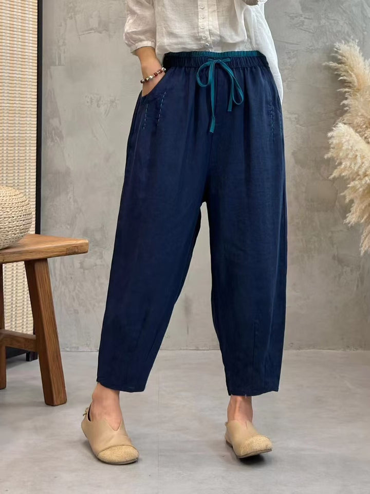 Dame Relaxed Fit Let Cargo-Bukser Stilla
