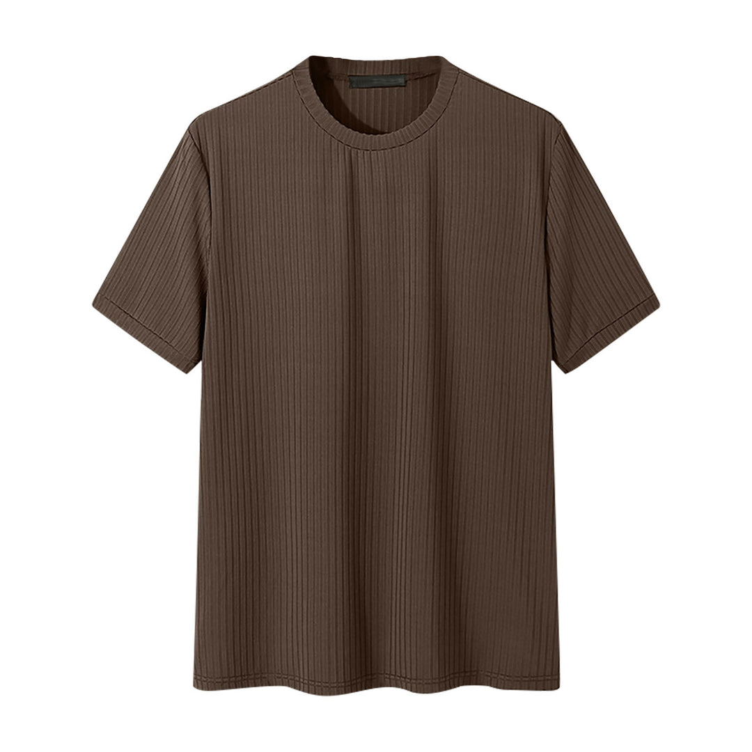 Herre struktureret kortærmet T-shirt lavet af åndbart materiale Stilla