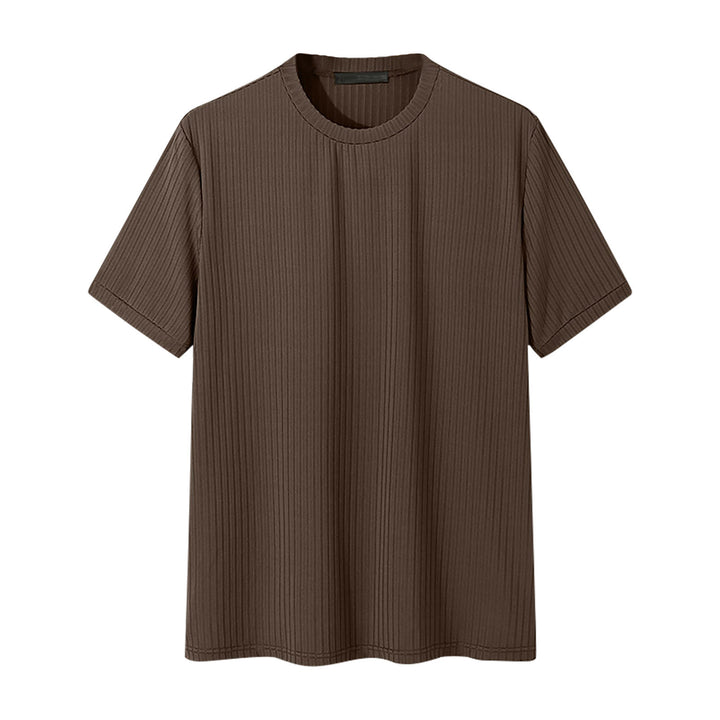 Herre struktureret kortærmet T-shirt lavet af åndbart materiale Stilla