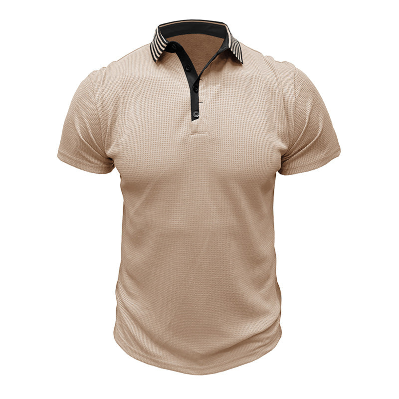 Herrer polo shirt med struktureret design og åndbare egenskaber Stilla