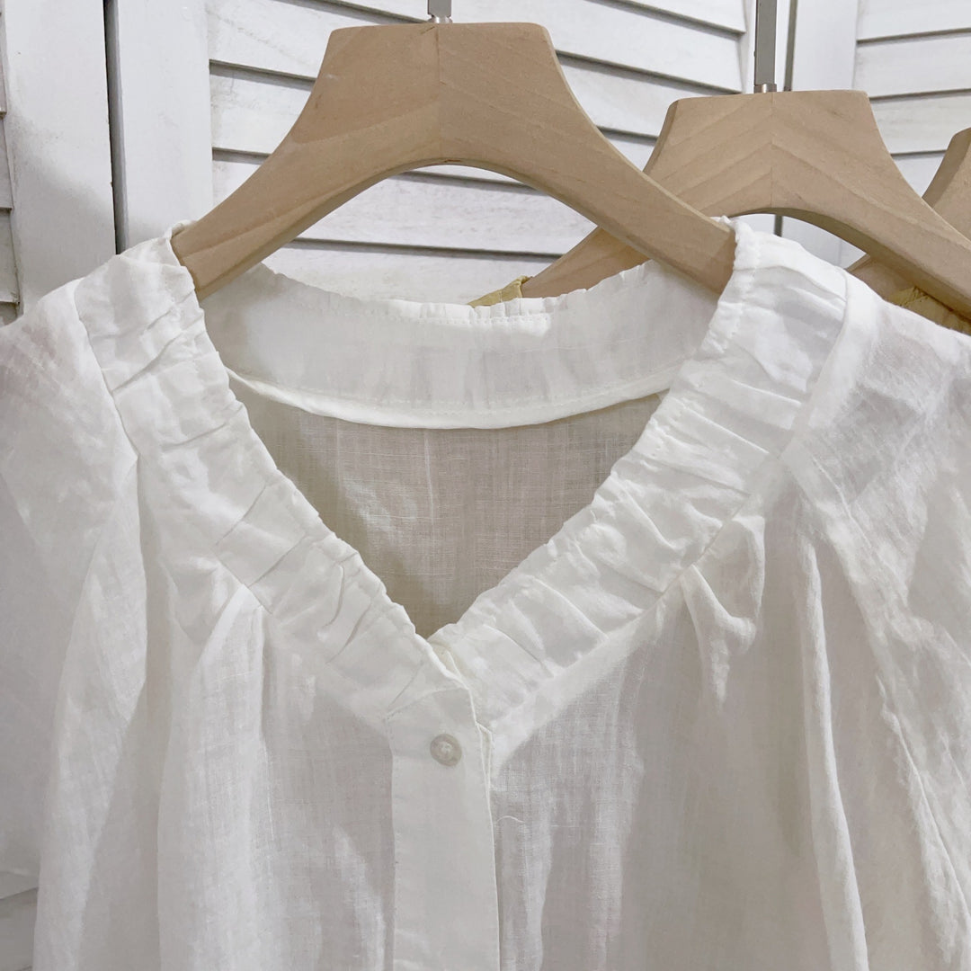 Femme Let Ruffle Bluse Stilla