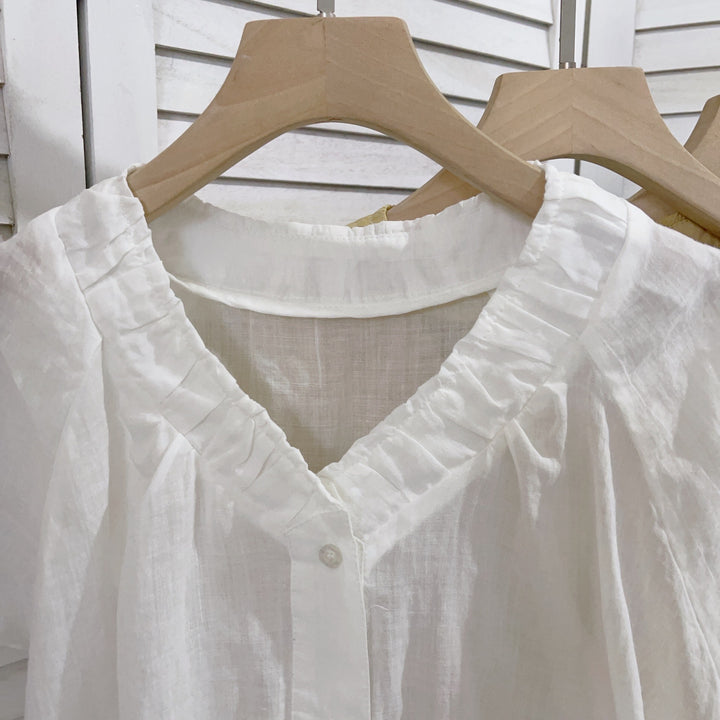 Femme Let Ruffle Bluse Stilla