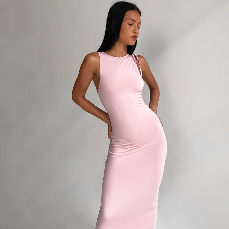 Dame Maxi Slip Kjole Stilla