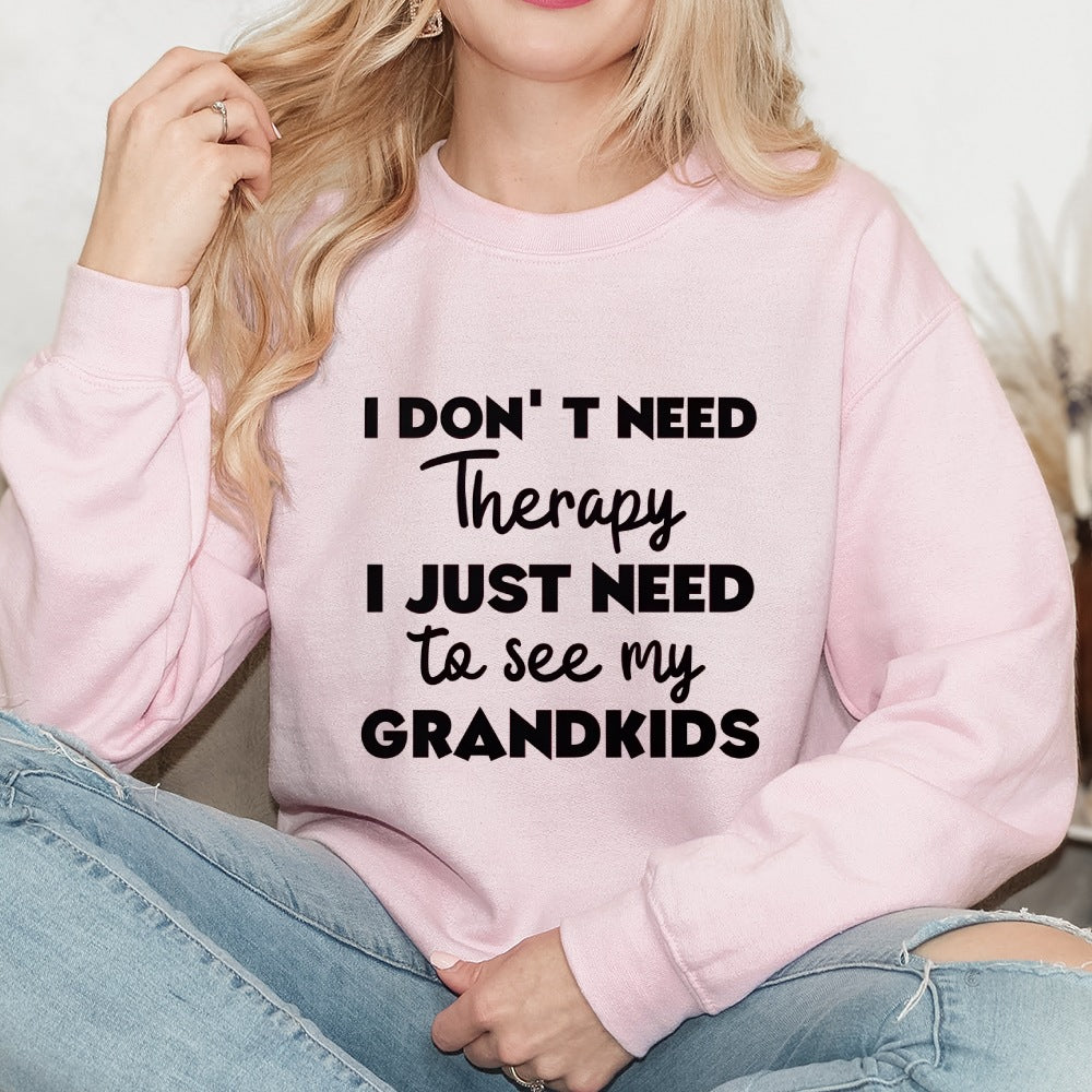 Kvinders sweatshirts med motiverende print og behagelig pasform Stilla