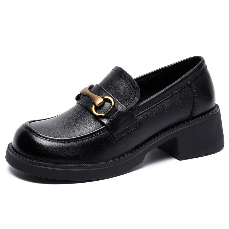 Dame Elegante Spænde Slippers med BlokhælStilla