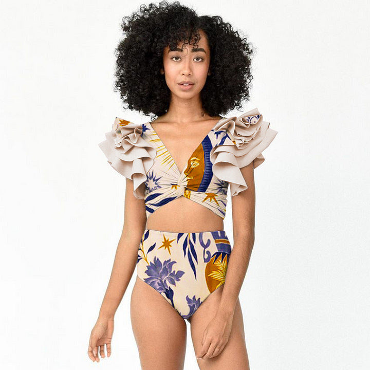 Dame Crop-Top og Maxi-Nederdel Sæt Skovae