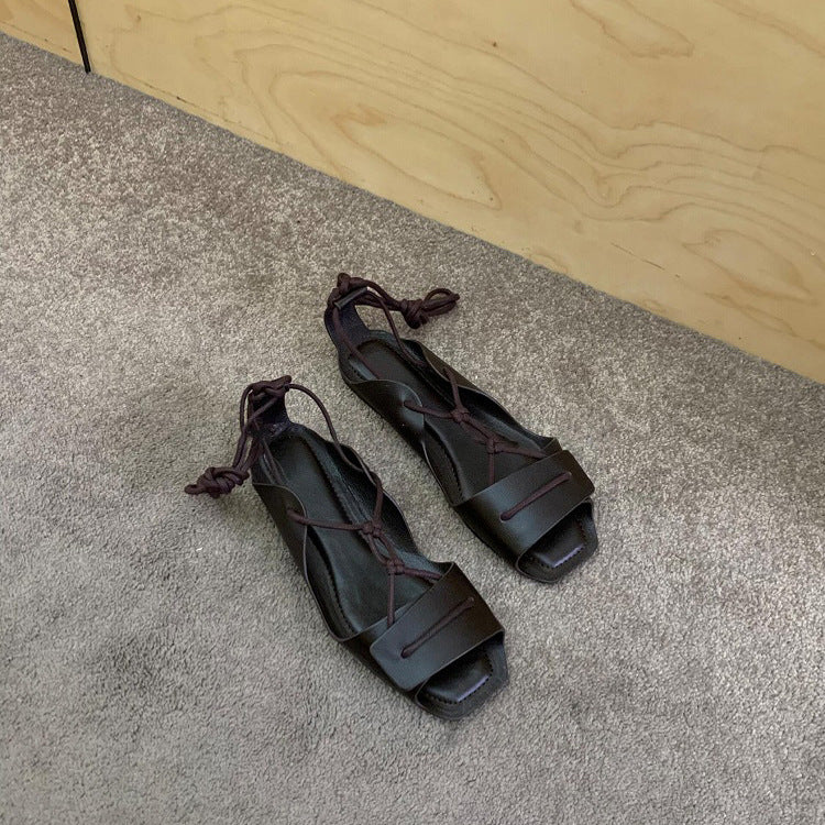 Kvinder Open-Toe Komfort Slide Sandaler med justerbare stropper Stilla