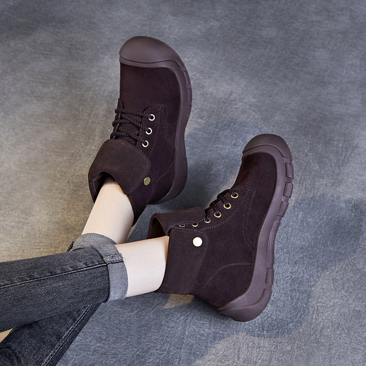 Herrer High-Top Fritid Støvler med holdbar Gummisål Stilla