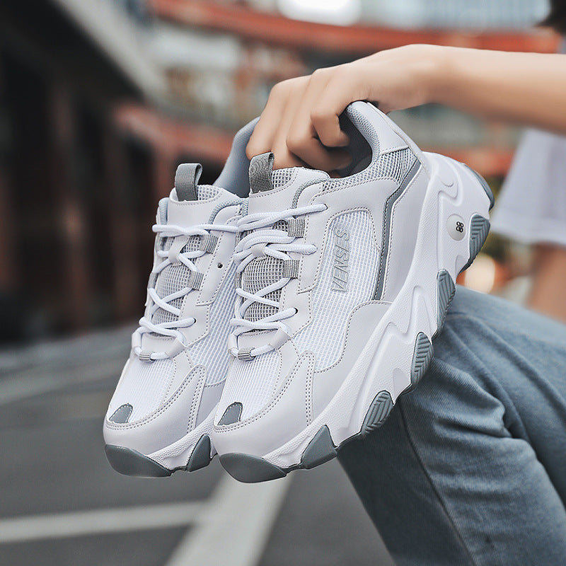 Herrer Forhøjede Støttende Sneakers med Åndbar Mesh og Polstring Stilla