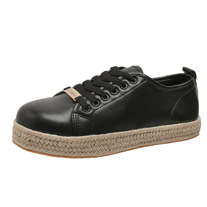 Dame moderne og komfortable sneakers med espadrille-sål Stilla