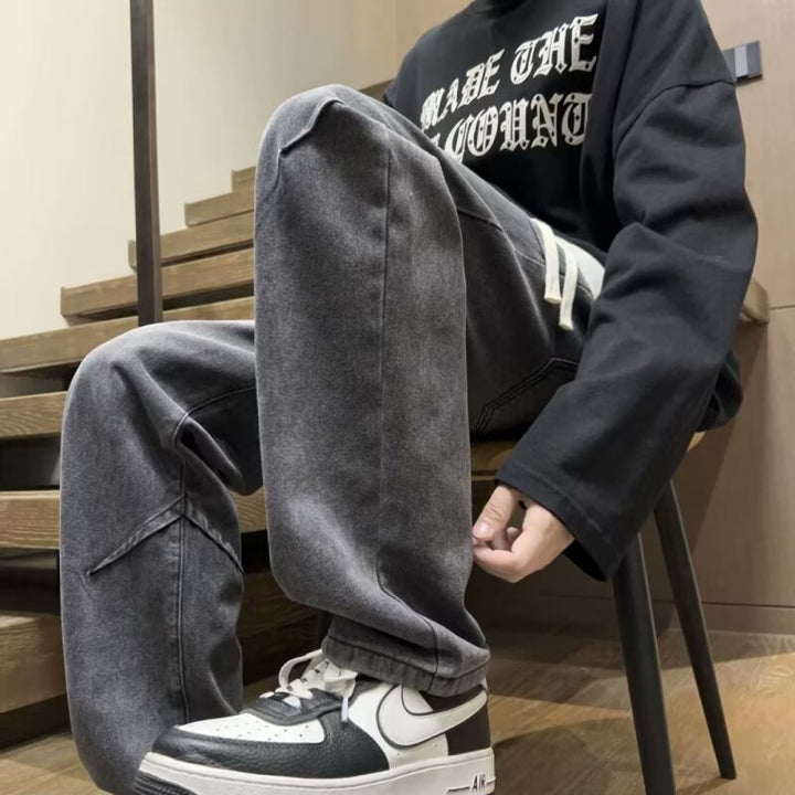 Herrer afslappede fritidshorts i urban stil med funktionelle detaljer og elastisk bånd Stilla