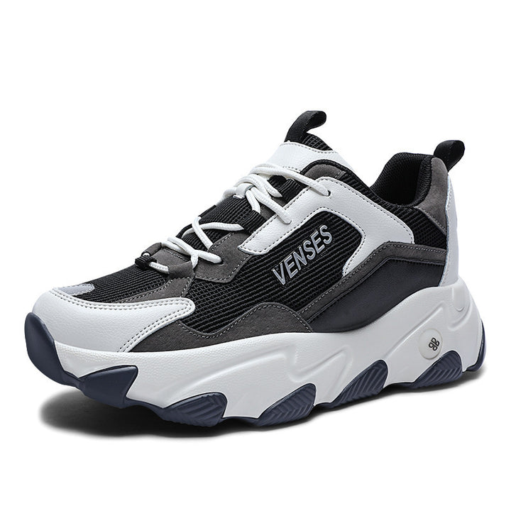 Herrer Forhøjede Støttende Sneakers med Åndbar Mesh og Polstring Stilla