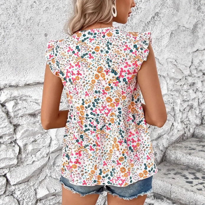 Damer Flæse Blomsterprint Bluse Stilla