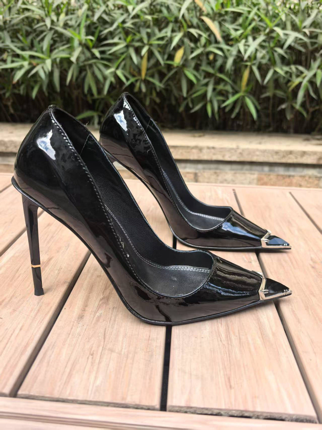 Femme Elegante Spidse Hæle Stilla
