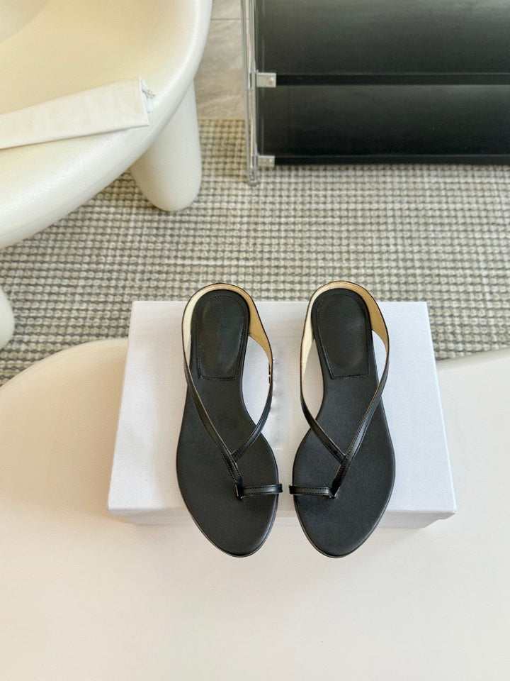 Dame elegante minimalistiske åbne tæer sko Stilla