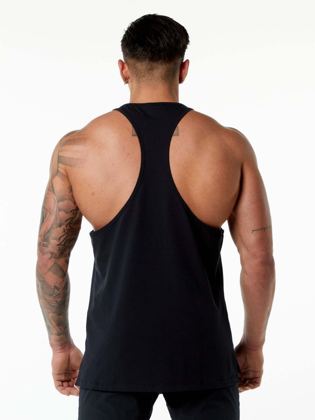 Herrer fantastisk fitness-træning tanktop med racerback-design og svedtransporterende materiale Stilla