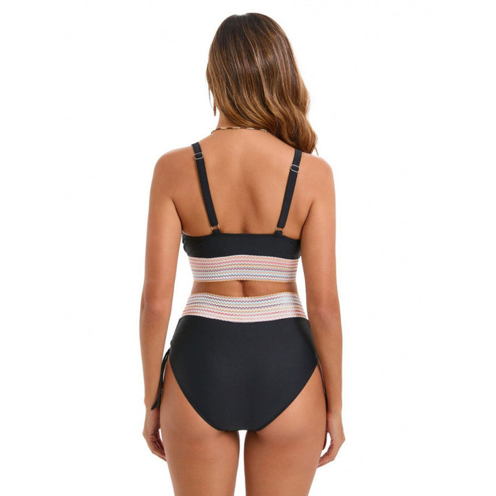 Dame Triangel-Bikini med justerbare sidesnore og moderigtige bånd Stilla
