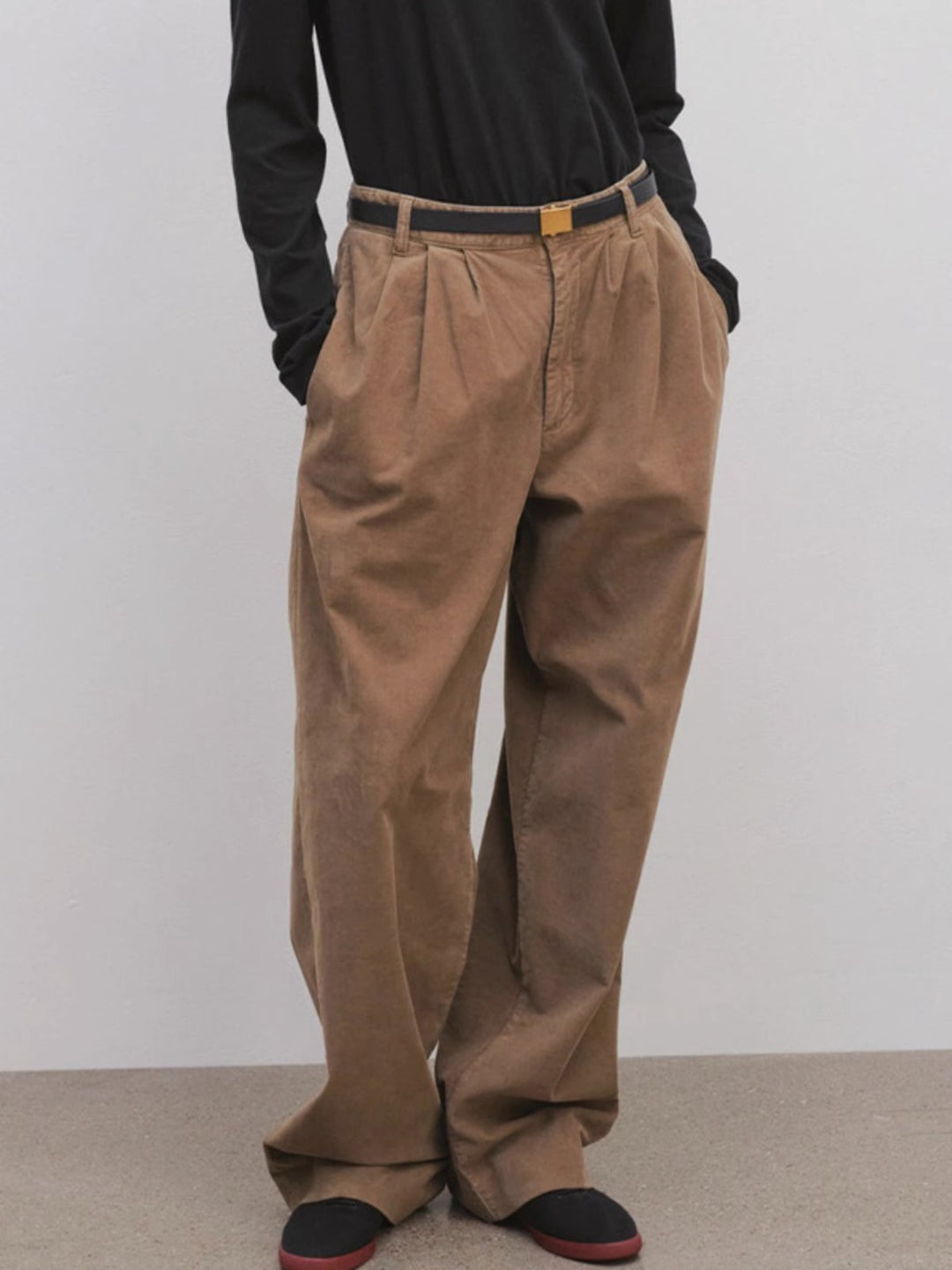Damer Elegant og Bred Skåret Chino Bukser Stilla