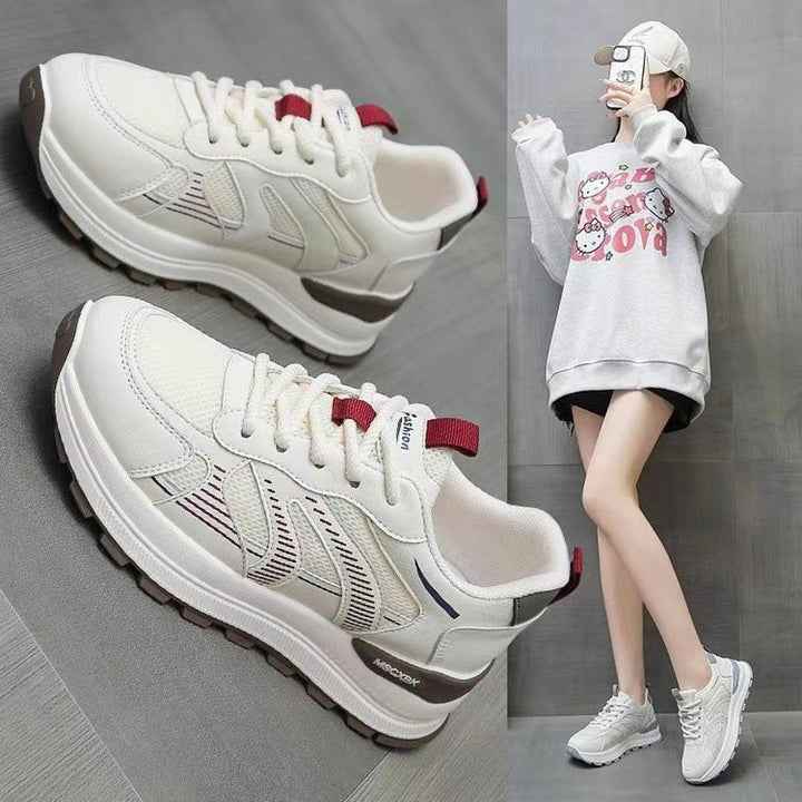 Dame Sporty Sneakers med ergonomisk dækning og åndbart overmateriale kombination Stilla