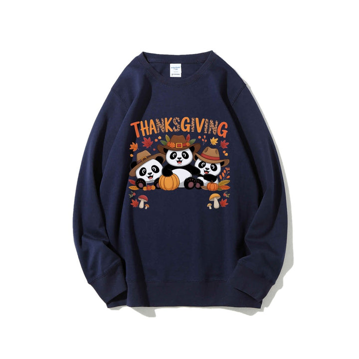 Kvinders sweatshirt med sjovt dyre design og efterårsmotív Stilla
