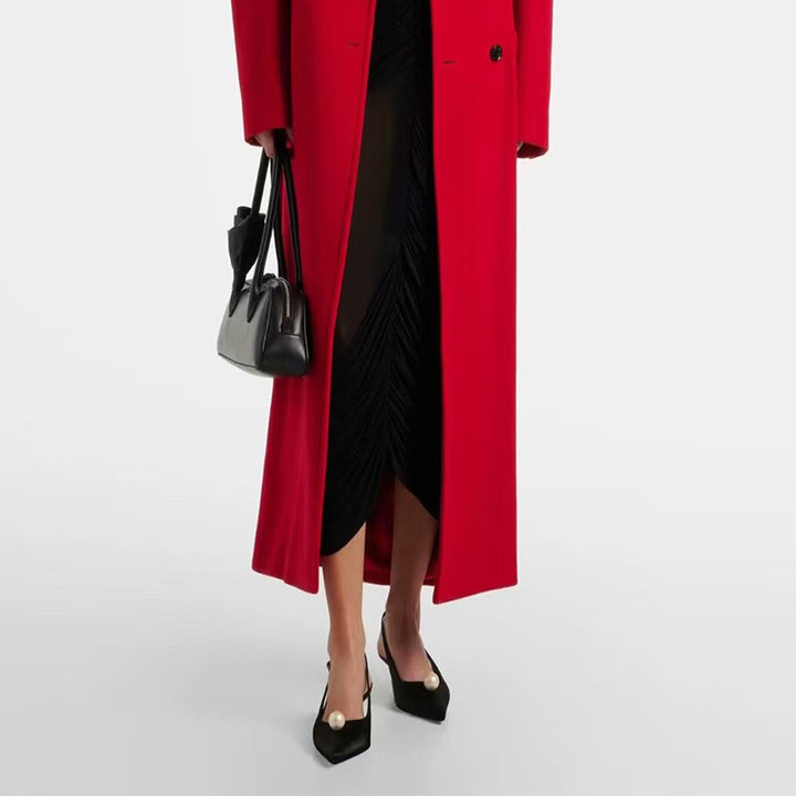 Femme Elegante Slingback Hæle med Perlemorsdetaljer Stilla