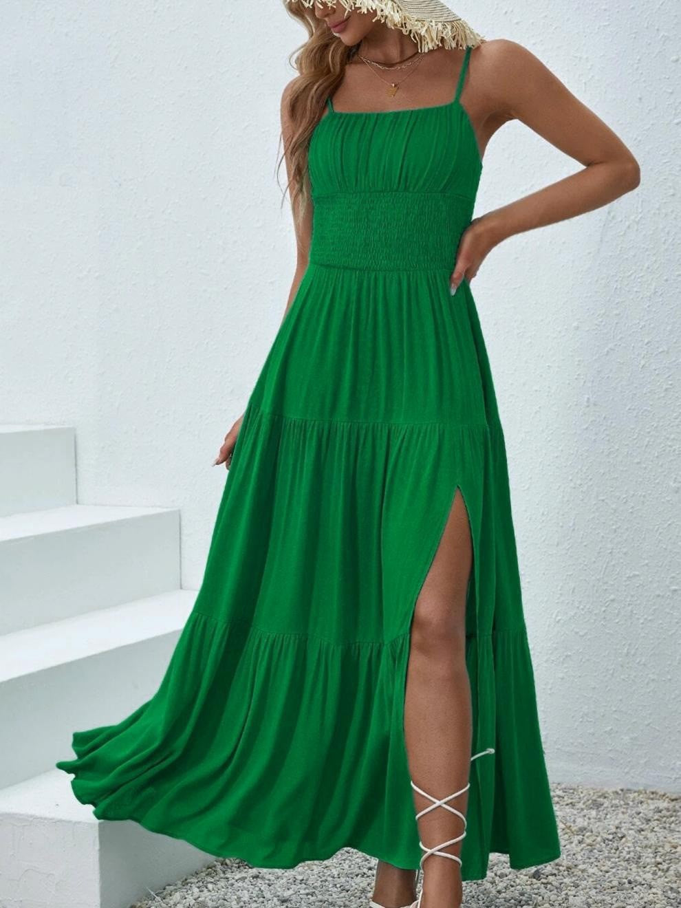 Kvinder Elegant Lagdelt Maxi Kjole Stilla