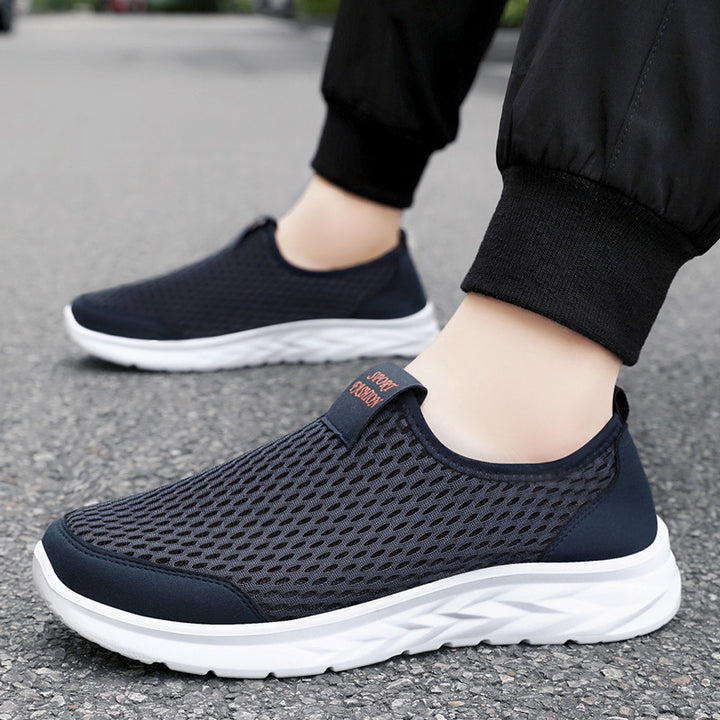 Femme Lightweight Åndbar Sko Sneakers med Komfort-Indersål Stilla