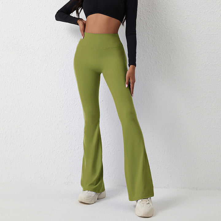 Damer Flared Leggings med høj talje og åndbar struktur Stilla