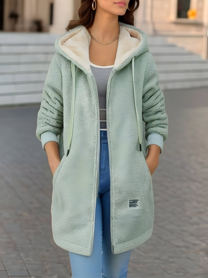 Stilla | Sweatshirt med hætte lavet af cashmere fleece